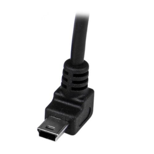 1m USB to Up Angle Mini USB Cable - Achat / Vente sur grosbill.com - 3