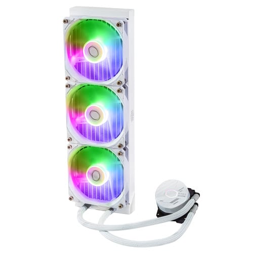 Cooler Master MasterLiquid 360L Core ARGB Blanc - Watercooling - 3