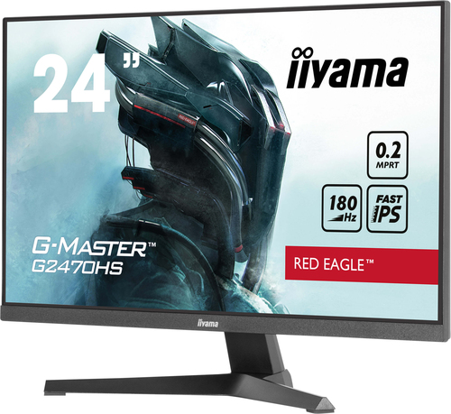 Iiyama 24"  G2470HS-B1 - Ecran PC Iiyama - grosbill.com - 2