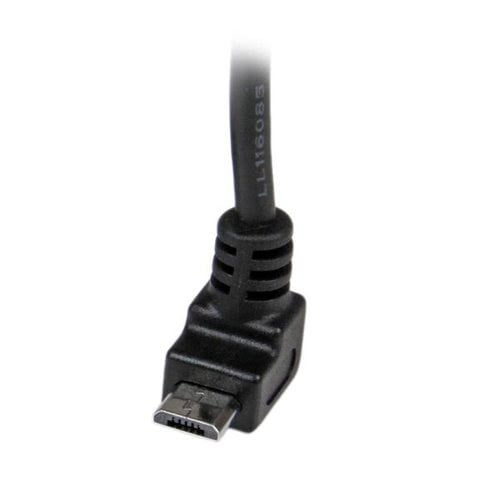 1m USB to Up Angle Micro USB Cable - Achat / Vente sur grosbill.com - 3