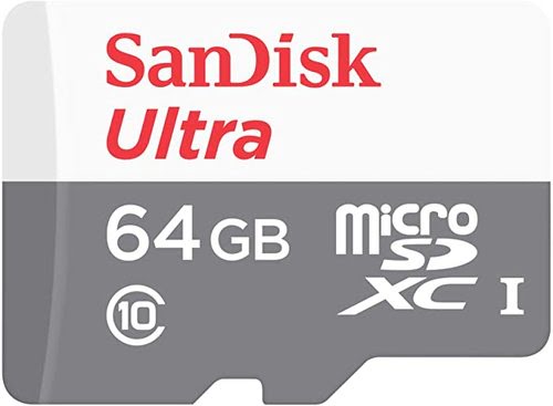 image produit Sandisk 64GB Ultra microSDXC Class 10 UHS-I Grosbill