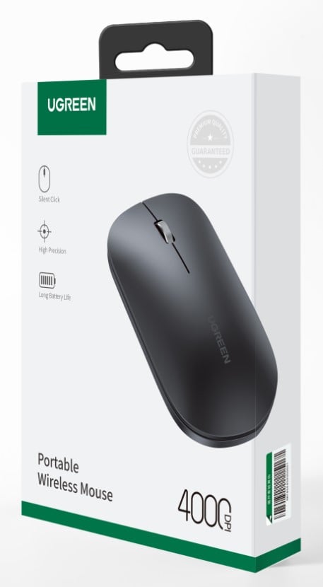 UGREEN Ultra Slim Portable - Souris PC UGREEN - grosbill.com - 1