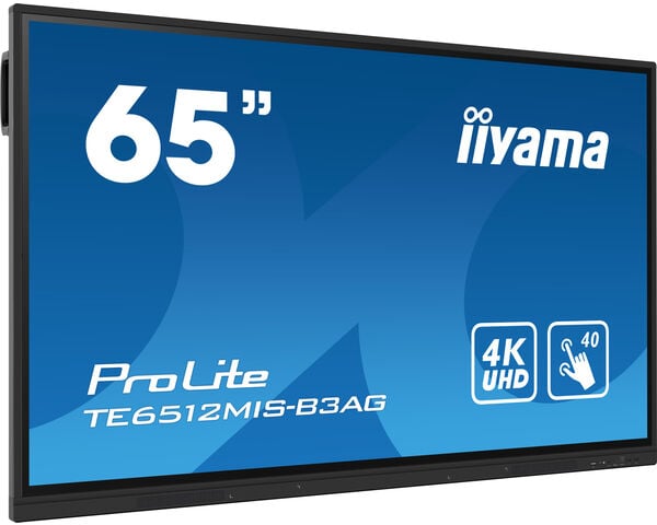 Iiyama ProLite TE6512MIS-B3AG (TE6512MIS-B3AG) - Achat / Vente Affichage collaboratif sur grosbill.com - 0