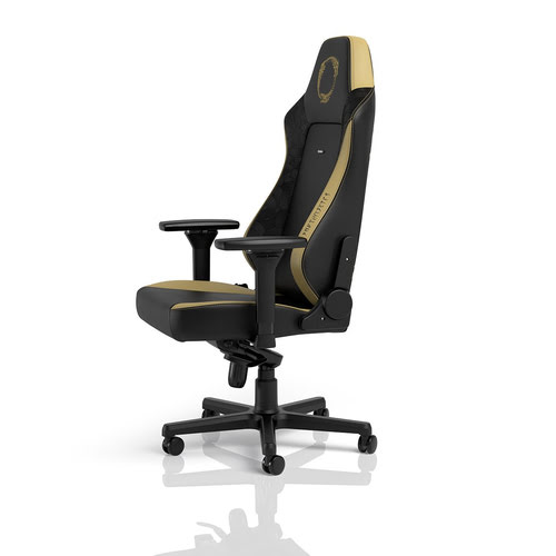 NobleChairs HERO Gaming Noir/Or - Siège PC Gamer - grosbill.com - 1