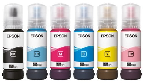 Epson Ink/107 EcoTank BK ink bottle - Achat / Vente Consommable imprimante sur grosbill.com - 1