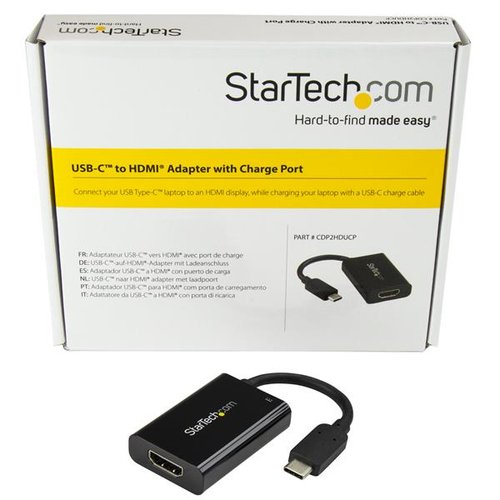 USB-C to HDMI Adapter w/Power Delivery - Achat / Vente sur grosbill.com - 5