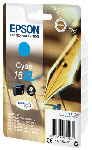 Epson - Cyan - C13T16324012 - Achat / Vente Consommable imprimante sur grosbill.com - 1