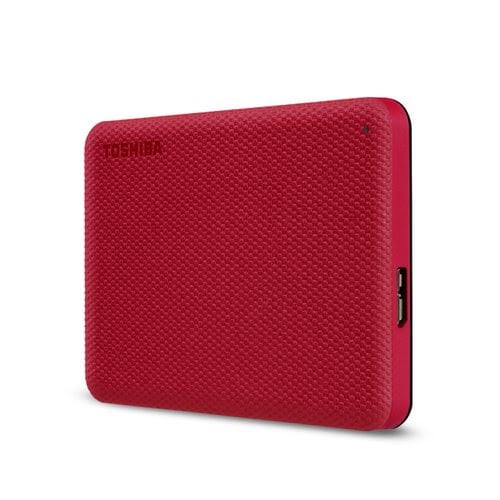 TOSHIBA Canvio Advance 4To 2.5p External Hard Drive USB 3.2 Gen1 Red - Achat / Vente sur grosbill.com - 2