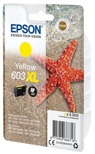 Epson - Jaune - C13T03A44010 - Achat / Vente Consommable imprimante sur grosbill.com - 1