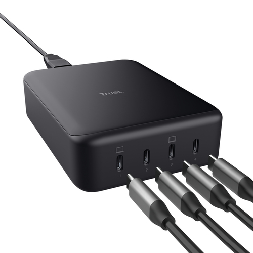 Chargeur de bureau MAXO 240 watts USB-C 4 ports - Trust - 1