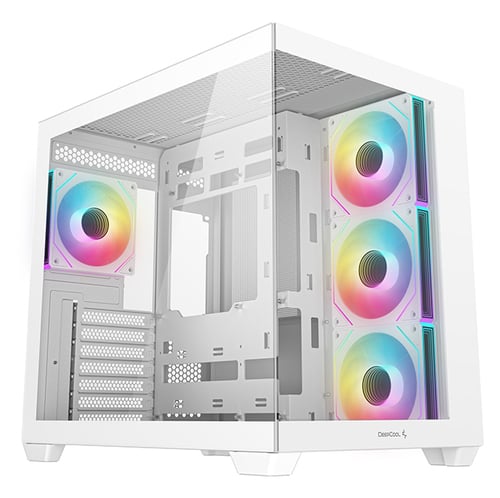 Deepcool CG530 4F Blanc Blanc - Boîtier PC Deepcool - grosbill.com - 0