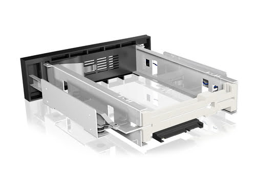 SATA 1&2 - IB-168SK-B Noir - Tiroir extractible - grosbill.com - 1