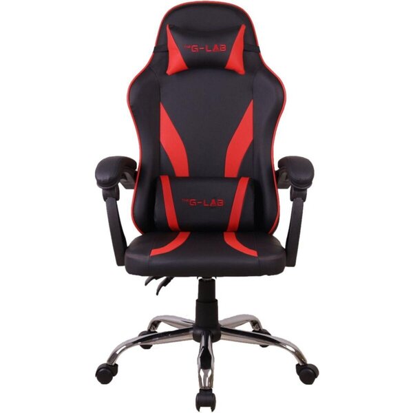 The G-LAB K-Seat Neon Noir/Rouge - Siège PC Gamer - grosbill.com - 0