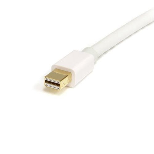 2m White Mini DP to DP 1.2 Cable - Achat / Vente sur grosbill.com - 1