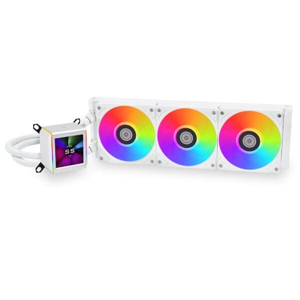 Lian-Li Galahad II LCD 360 ARGB Blanc - Watercooling Lian-Li - 0