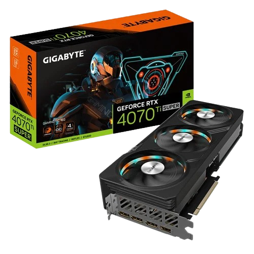 image produit Gigabyte GeForce RTX 4070 Ti SUPER GAMING OC 16G Grosbill