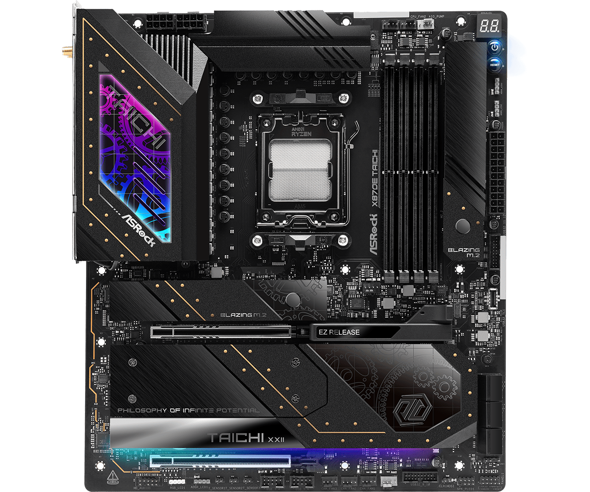 ASRock X870E TAICHI ATX  - Carte mère ASRock - grosbill.com - 2