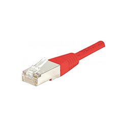 image produit  Cordon Cat 6, 4P Moule 2.00 m F/UTP Rouge Grosbill