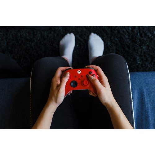 Microsoft XBOX Wireless Controller, fÃ¼r Xbox One / Series S/X / PC - Pulse Red  (QAU-00012) - Achat / Vente sur grosbill.com - 33