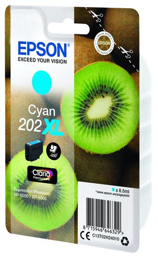 Epson - Cyan - C13T02H24020 - Achat / Vente Consommable imprimante sur grosbill.com - 1