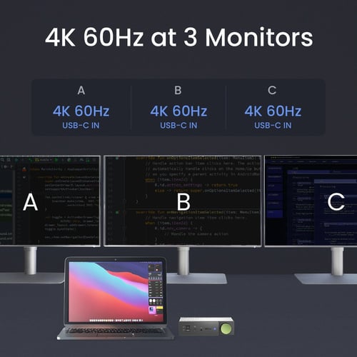 DP1310 Station d'accueil hybride USB-C 4K 60Hz - BenQ - 3