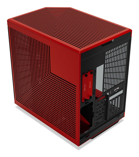 Hyte MT/Sans Alim/E-ATX Rouge - Boîtier PC Hyte - grosbill.com - 4