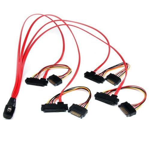 50cm SAS Cable SFF8087 to 4x SFF8482 - Achat / Vente sur grosbill.com - 0