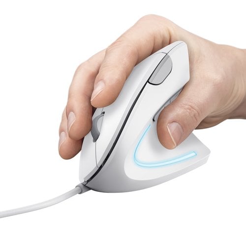 VERTO WIRED ERGO MOUSE WHITE - Achat / Vente sur grosbill.com - 1