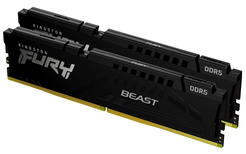 Kingston Fury Beast 16Go (2x8Go) DDR5 6000MHz - Mémoire PC Kingston sur grosbill.com - 0