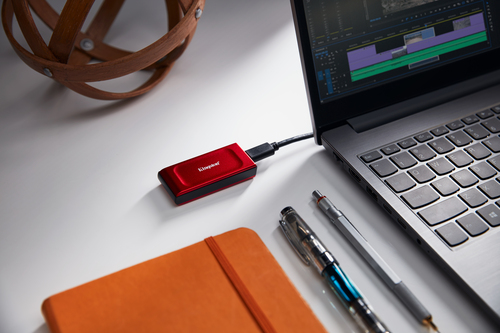 Kingston XS1000 Red USB-C 3.2 2To (SXS1000R/2000G) - Achat / Vente Disque SSD externe sur grosbill.com - 7