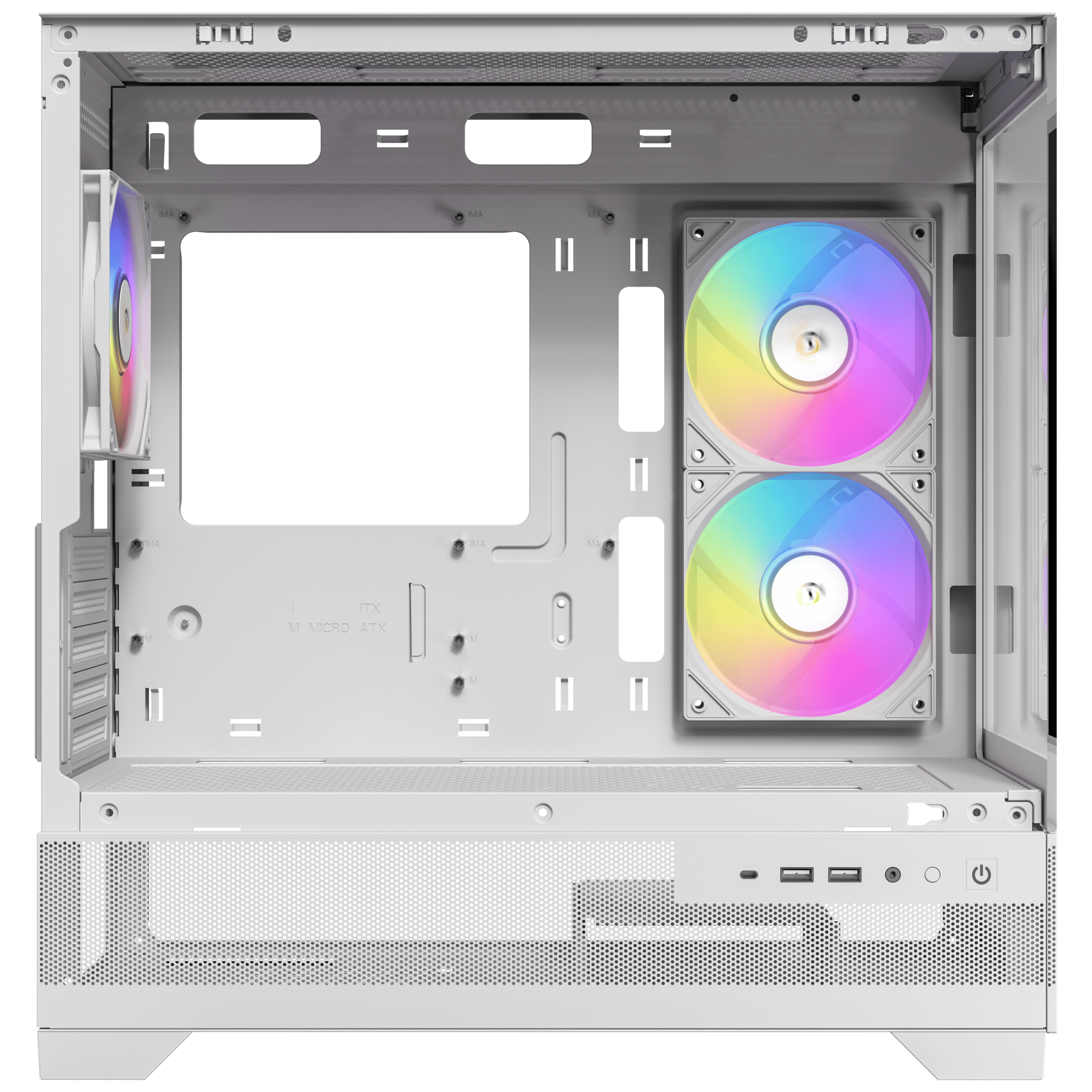 Antec CX500M ARGB Blanc Blanc - Boîtier PC Antec - grosbill.com - 6