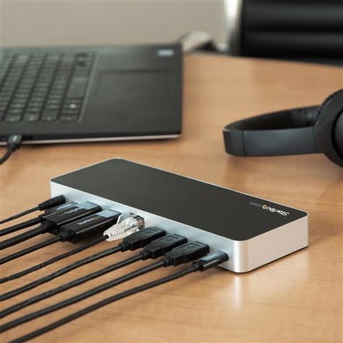 Windows Dual Monitor USB C Dock - 60W PD - Achat / Vente sur grosbill.com - 6