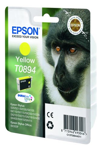 Epson - Jaune - C13T08944021 - Achat / Vente Consommable imprimante sur grosbill.com - 1