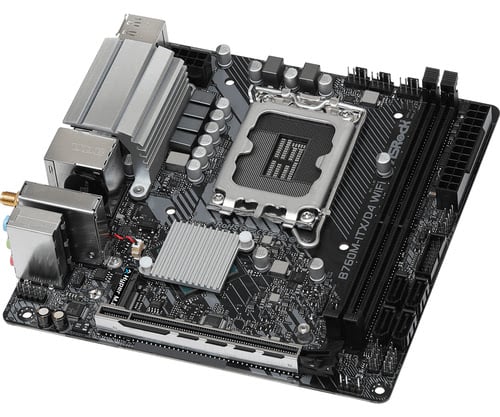 ASRock B760M-ITX/D4 WIFI Mini-ITX  - Carte mère ASRock - 1