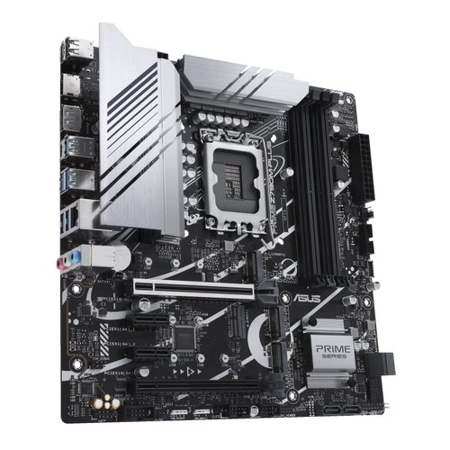 ASUS PRIME Z790M-PLUS LGA1700 mATX MB 4xDDR5 4xSATA 3xM.2 - Achat / Vente sur grosbill.com - 2