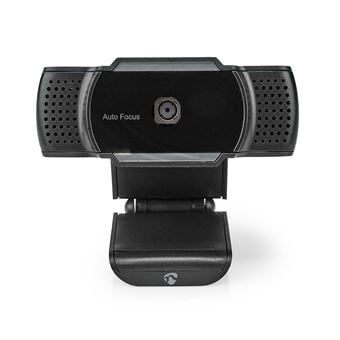 Nedis 2K@30fps - Autofocus/Micro/Noir  - Webcam - grosbill.com - 3