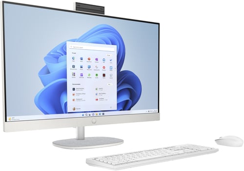 HP 27-cr0041nf 27" FHD/R7-7730U/16Go/1To/W11 Blanc - All-In-One PC/MAC - 2