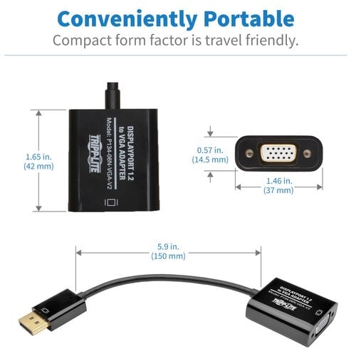 DISPLAYPORT TO DVI ADAPTER - Achat / Vente sur grosbill.com - 4