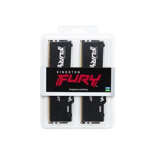 Kingston Fury Beast RGB  (2x16Go DDR5 5600 PC44800) - Mémoire PC Kingston sur grosbill.com - 1