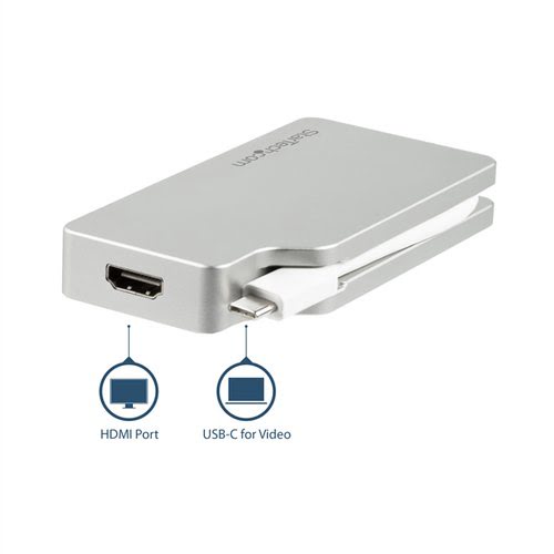 4-in-1 USB-C to VGA DVI HDMI or mDP - Achat / Vente sur grosbill.com - 3