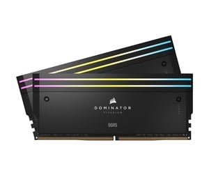 Corsair Dominator Titanium RGB 48Go (2x24Go) DDR5 7000MHz - Mémoire PC Corsair sur grosbill.com - 0