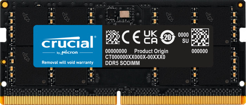 Crucial CT48G56C46S5 48Go DDR5 5600 PC44800 - Mémoire PC portable - 0