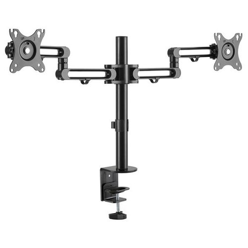 Monitor Arm - Dual Display - Dual Swivel - Achat / Vente sur grosbill.com - 2