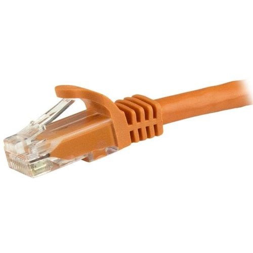 1m Orange Snagless UTP Cat6 Patch Cable - Achat / Vente sur grosbill.com - 1