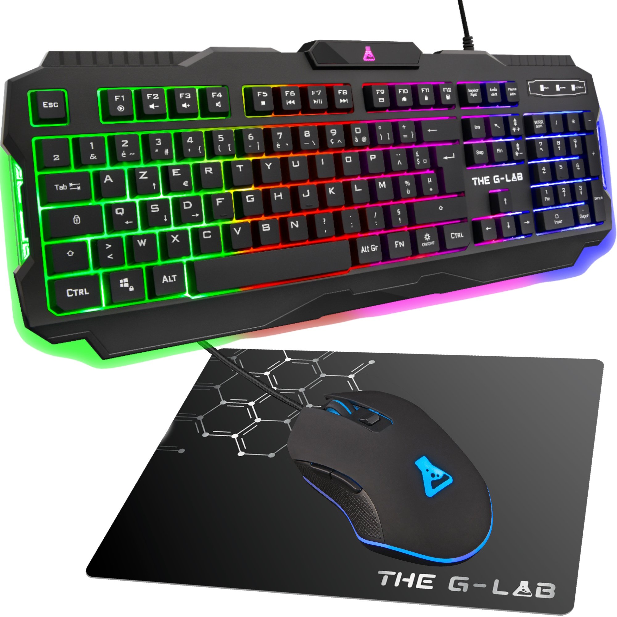 The G-LAB Combo Helium - Pack Clavier/Souris - grosbill.com - 0