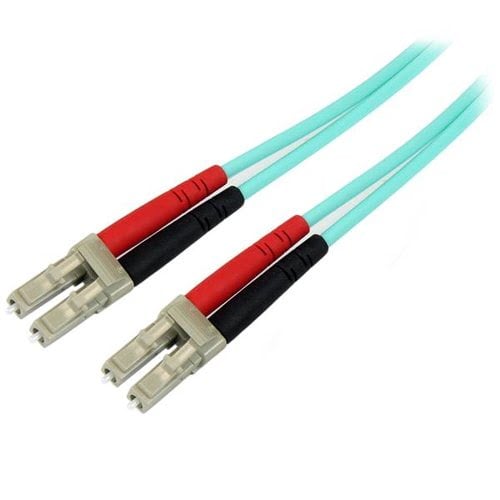 Fiber Optic Cable 1m Aqua MM 50/125 OM4 - Achat / Vente sur grosbill.com - 0