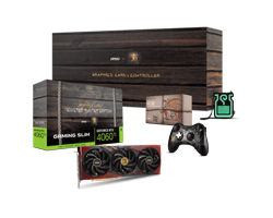 image produit MSI RTX 4060 TI 8G X GC30 MONSTER HUNTER EDITION-Seconde Vie-Très Bon Etat Grosbill