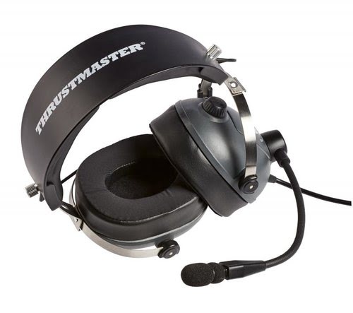 ThrustMaster T.Flight Stereo Noir - Micro-casque - grosbill.com - 5