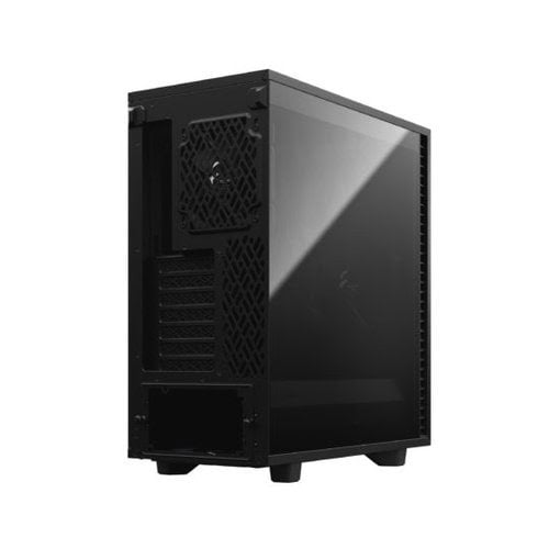 Fractal Design Define 7 Compact Black TG Dark - getÃ¶ntes Tempered Glass, gedÃ¤mmt, schwarz - Achat / Vente sur grosbill.com - 3