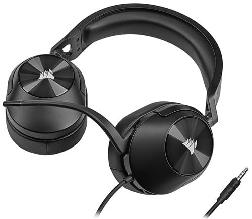 Corsair HS55 Stereo Stereo Noir - Micro-casque - grosbill.com - 2